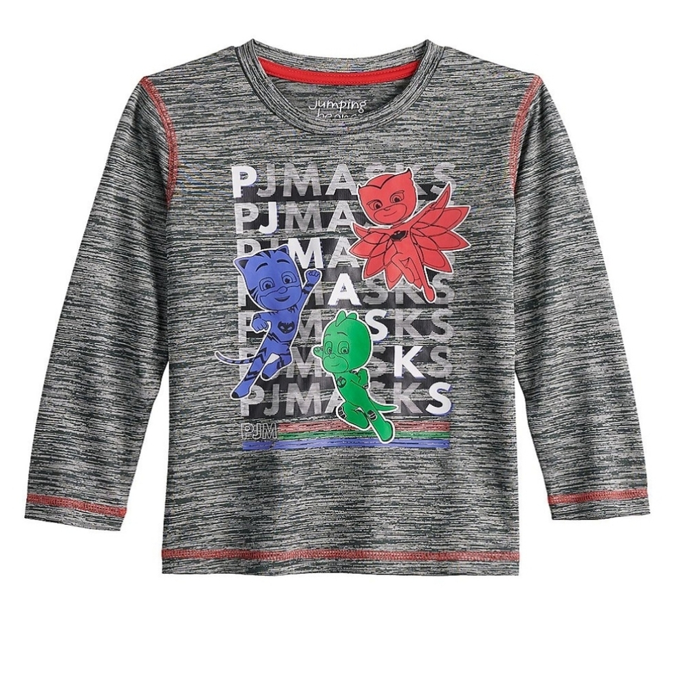 Jumping Beans PJ Masks Long Sleeve Toddler Tee